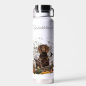 ドイツのワッテルフンド ウォーターボトル (背面)