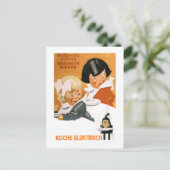 ドイツのヴィンテージのポスター復元 ポストカード (スタンド正面)