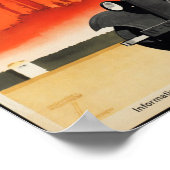 ドイツのヴィンテージ旅行ポスター ポスター (角)