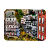 ドイツの中世ヴィレッジモンシャウ マグネット (横)