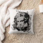 ドイツの作曲家ベートーベンクラシカル音楽 クッション (ブランケット)