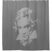 ドイツの作曲家、音楽のピアニストクラシカル。翔恵 シャワーカーテン (正面)