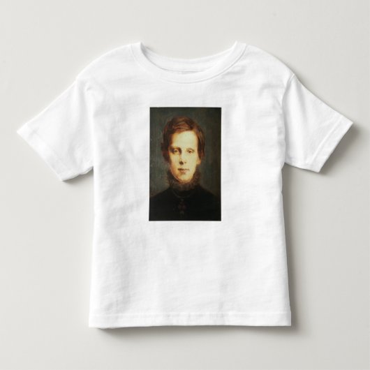 ドイツの作曲家Ludwig van Beethoven氏 トドラーTシャツ (正面)
