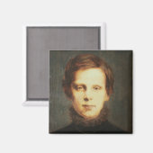 ドイツの作曲家Ludwig van Beethoven氏 マグネット (正面/裏面)