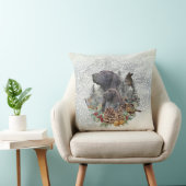 ドイツの冬の短いポインタ クッション (椅子)