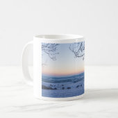 ドイツの冬の風景 コーヒーマグカップ (正面左)