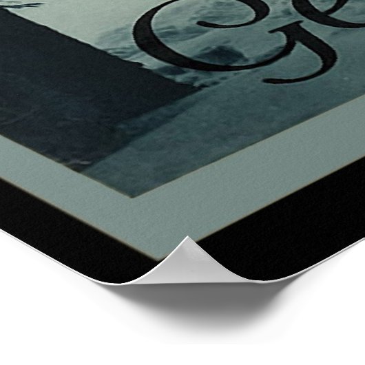 ドイツの冬 ポスター (角)