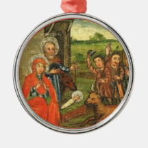 ドイツの出生の陶磁器のオーナメント