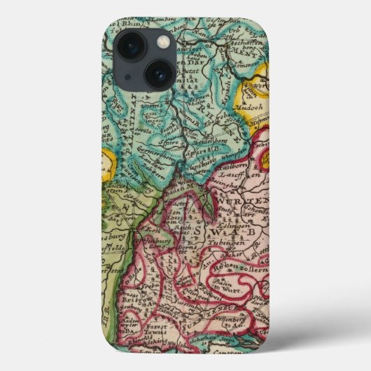 ドイツの南西部分 Case-Mate iPhoneケース (裏面)