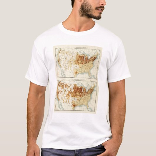 ドイツの国家1890年の20人の先住民 Tシャツ (正面)