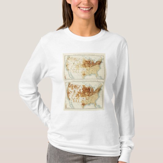 ドイツの国家1890年の20人の先住民 Tシャツ (正面)