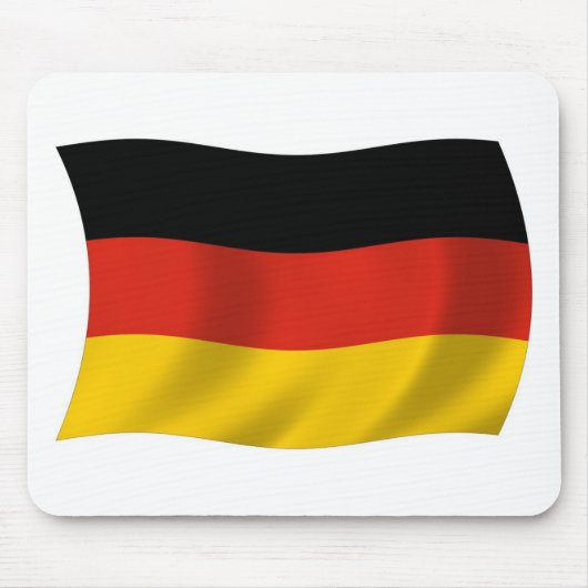 ドイツの国旗マウスパッド マウスパッド (正面)