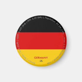 ドイツの国旗マグネット マグネット
