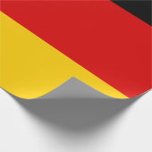 ドイツの国旗 (ドイツ) ラッピングペーパー (角)