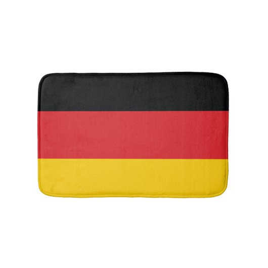 ドイツの国旗 バスマット (正面)
