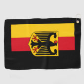 ドイツの国旗/紋章 ゴルフタオル (横)