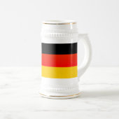 ドイツの国旗 or ゲルマンの国旗 ビールジョッキ (正面右)