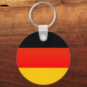 ドイツの国旗 or ゲルマンフラッグ キーホルダー (正面)