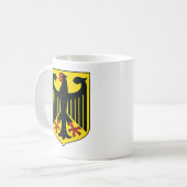 ドイツの国章 コーヒーマグカップ (正面左)