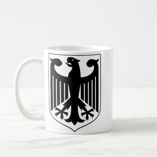 ドイツの国章 コーヒーマグカップ (左)