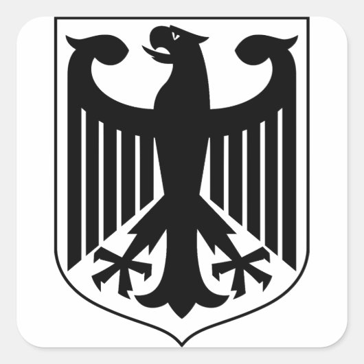 ドイツの国章 スクエアシール (正面)