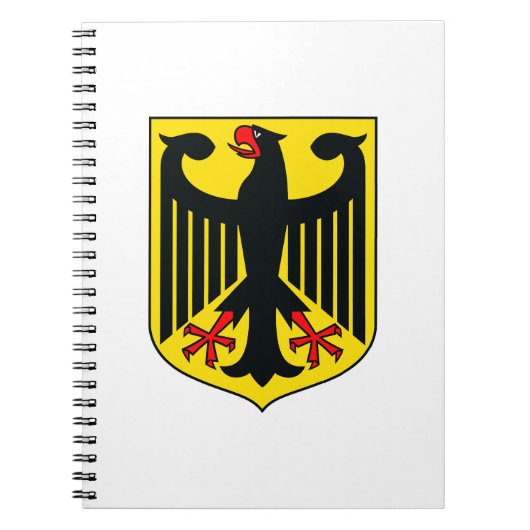 ドイツの国章 ノートブック (正面)