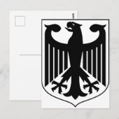 ドイツの国章 ポストカード (正面/裏面)