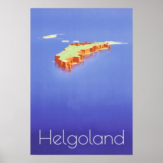 "ドイツの国： 2021/heute Nordsee - Helogland Reise ポスター (正面)