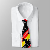 ドイツの地図および旗 ネクタイ (タイ)