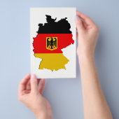 ドイツの地図 チラシ (ハンドル)