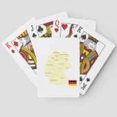 ドイツの地図 トランプ (裏面)