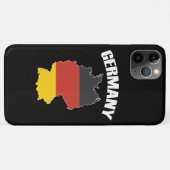 ドイツの地図 – ドイツ国旗 – ドイツの旅行 Case-Mate iPhoneケース (裏面(横))