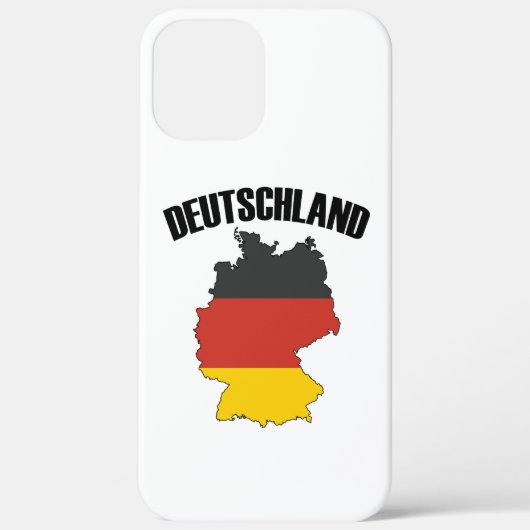 ドイツの地図 – ドイツ国旗 – ドイツの旅行 Case-Mate iPhoneケース (裏面)