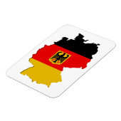 ドイツの地図 マグネット (左側)