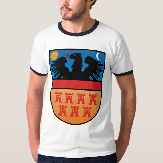 ドイツの城の頂上 Tシャツ (正面)