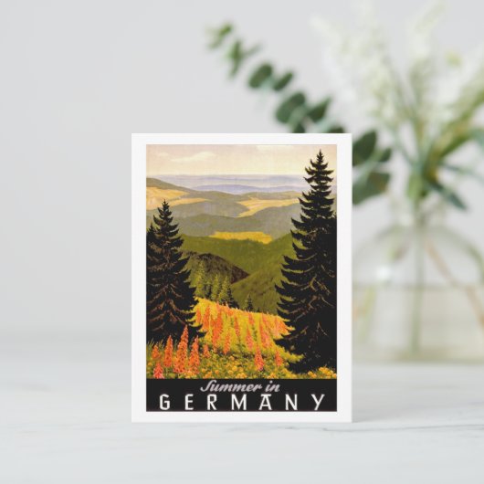 ドイツの夏 ポストカード (スタンド正面)