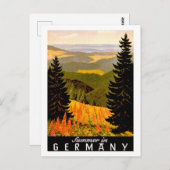 ドイツの夏 ポストカード (正面/裏面)