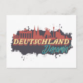 ドイツの夢 - ドイツの象徴的なモニュメント ポストカード (正面)