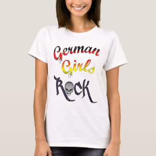 ドイツの女の子の石 Tシャツ