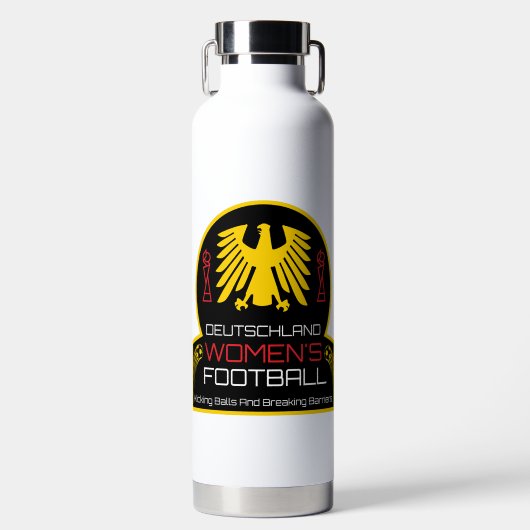 ドイツの女子サッカー ウォーターボトル (正面)