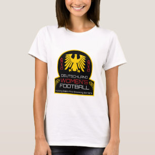 ドイツの女子サッカー Tシャツ