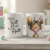 ドイツの女性向けの面白いマグカップ コーヒーマグカップ