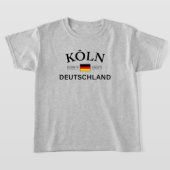 ドイツの子どもたちをコーディネートするケルン（ケルン） Tシャツ (レイダウン)