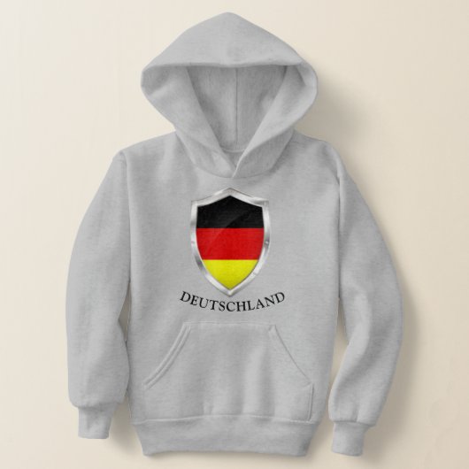 ドイツの子供用フーディ (レイダウン)