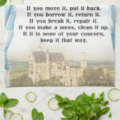 ドイツの家は台所布を支配します キッチンタオル (折り畳み)