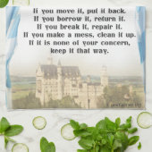 ドイツの家は台所布を支配します キッチンタオル (折り畳み)