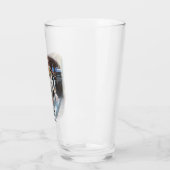 ドイツの小妖精や小人ファミリーショッピングファンタジーアートガラス杯 タンブラーグラス (左)