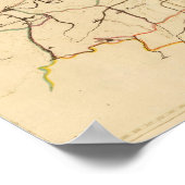 ドイツの川と谷 ポスター (角)