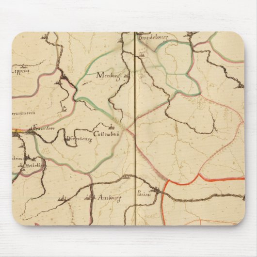 ドイツの川と谷 マウスパッド (正面)