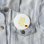 ドイツの州と州都の地図 缶バッジ (インサイチュ)